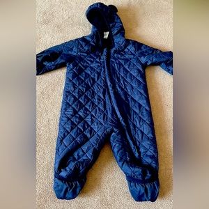 Uniqlo baby boy snowsuit. Size